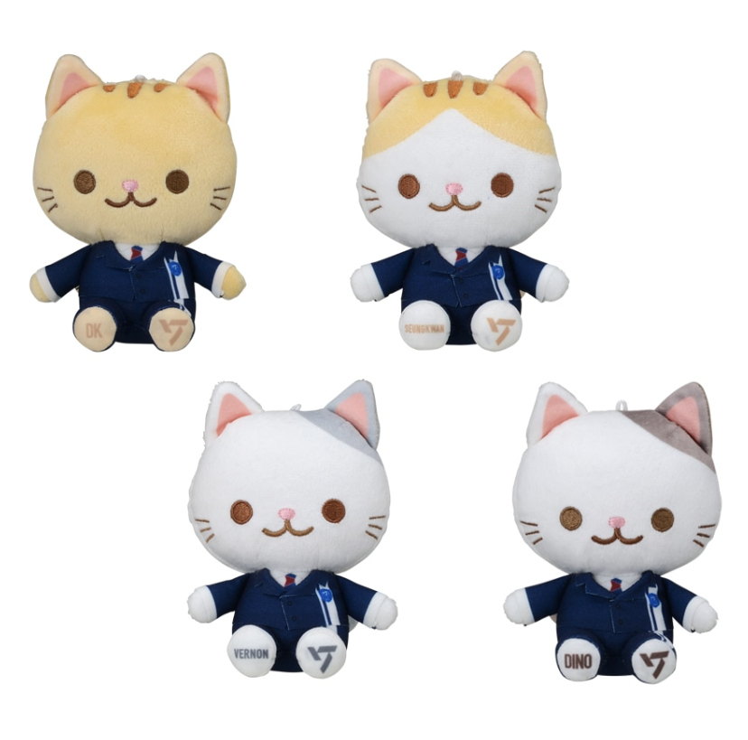 SEVENTEEN Animal Coordy Mini Plush Stuffed Toy Dream Cat mascot