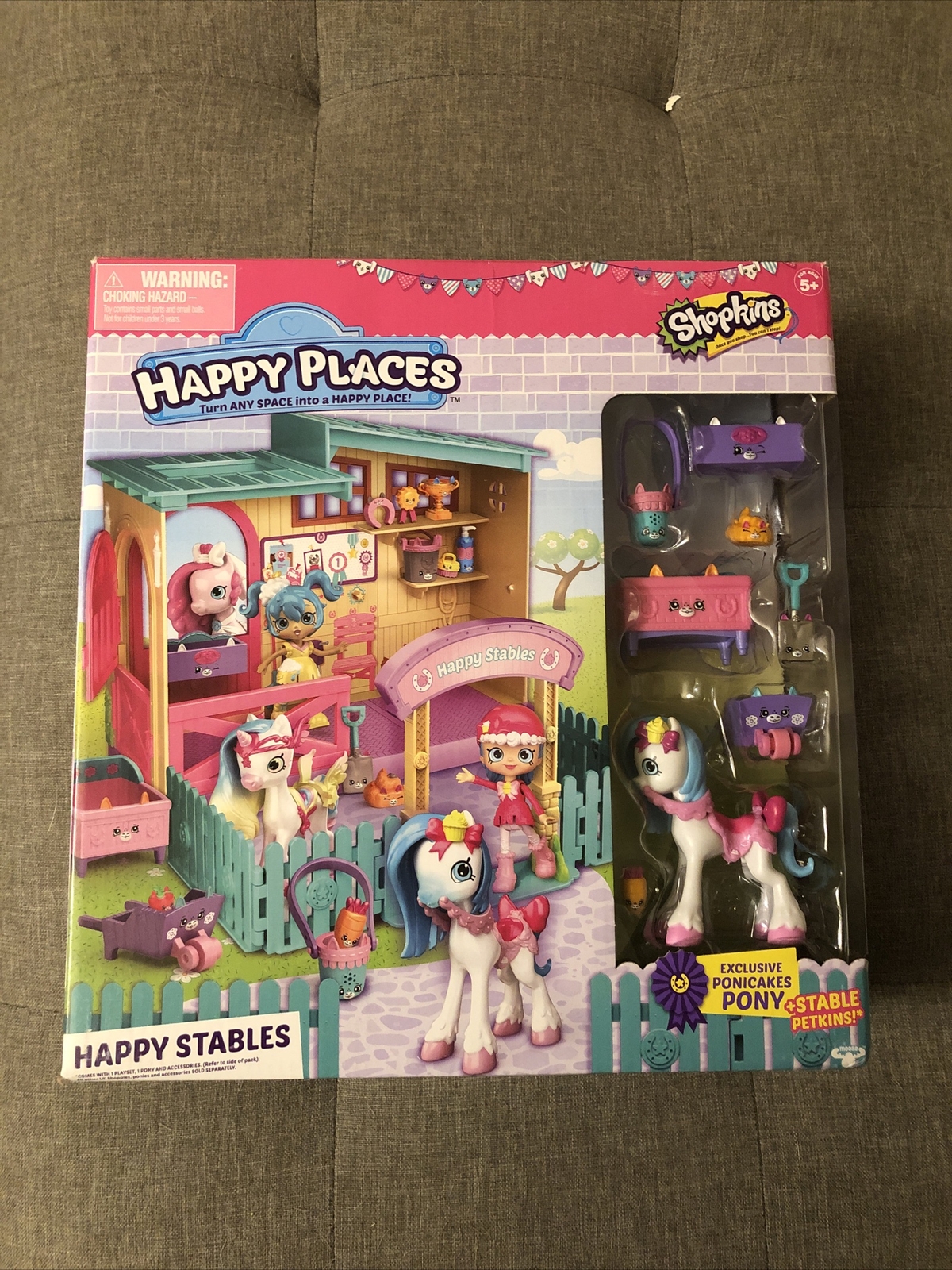 happy places shopkins happy stables playset