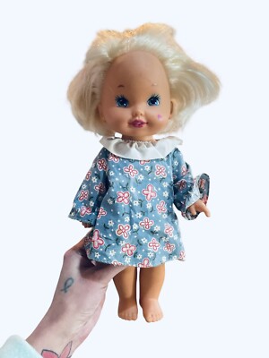 Vintage 80s Mattel Little Lil Miss Magic Lil Miss Makeup Dress Up Doll 1988