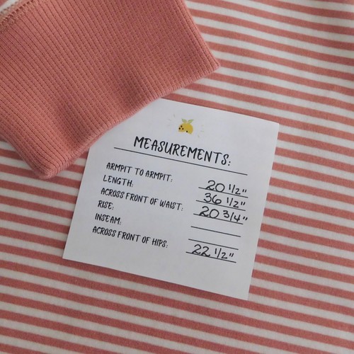 GARNET HILL Daydream Sweatshirt Gown Dress Pink White Stripe Sleep Dress Medium - Picture 13 of 13