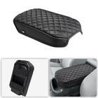 Center Console Arm Rest Lid Cover Protector Black for Toyota 4Runner 2003-2009