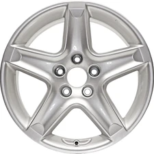 New 17" x 8" Silver Alloy Replacement Wheel Rim 2005-2008 for Acura TL