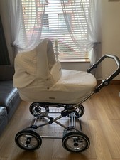 babystyle prestige pram (white) 2-1 Collection
