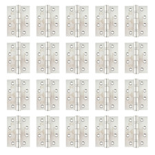 Fire Rated Door Hinges 4 x 3 Grade 13 Ball Bearing Stainless CE13 100mm x20