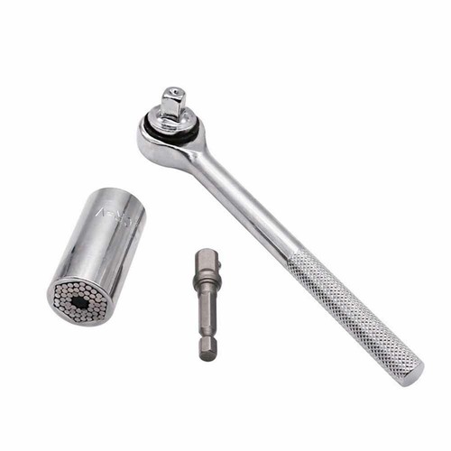 3pcs Multifunction Torque Socket Wrench 