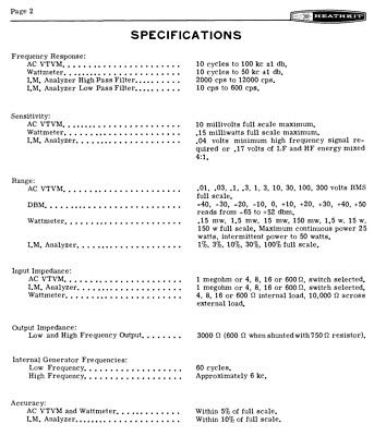 Assembly Manual-Anleitung für Heathkit IM-48 