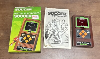 VTG 1978 MATTEL Electronics 'Soccer No. 1052' Handheld Electronic Game