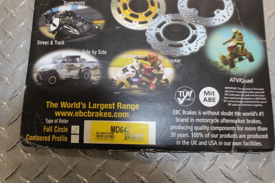 2011 TRIUMPH SPEEDMASTER   EBCREAR ROTOR BACK BRAKE DISC - Image 3 of 4