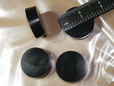 4 VIBRATION ISOLATION DISC CIRCLE FEET PAD 1.5inDIAx1/2inH 38mmx12.7mm SOFT 50D