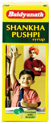 Baidyanath Shankhpushpi Syrup 200ml | Herbal Ayurvedic Supplement