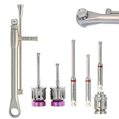 Implant Straumann SCS Screwdriver Driver Prosthetic Kit Torque Wrench Adapter