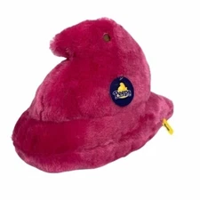 Peeps Marshmallow Chick Shaggy Pink Plush 13"  NEW