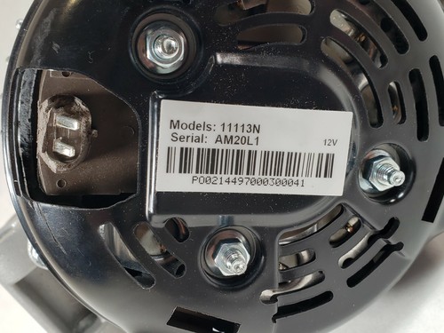 11113N Silver Black High Output Alternator Dodge Charger Magnum Chrysler 300 - Picture 6 of 6
