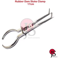 Rubber Dam Stokes Clamp Forceps 17cm Endodontic Restorative Instruments