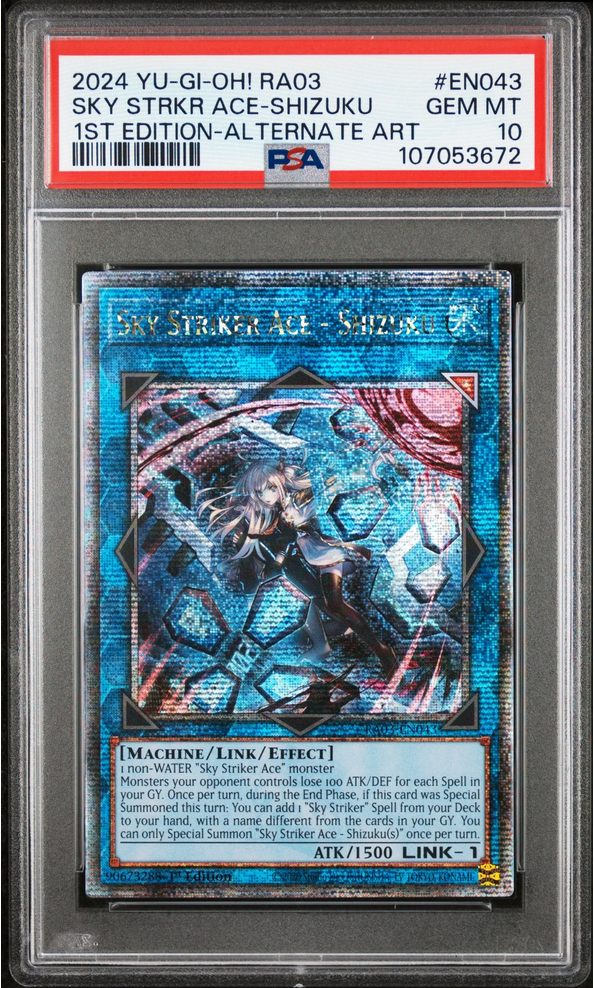 Sky Striker Ace - Shizuku (Alternate Art) (Quarter Century Secret