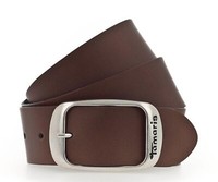 Tamaris Leather Belt W90 GüRtel Mid Brown Braun Neu
