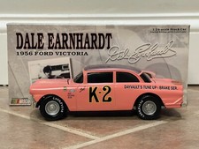 1956 Dale Earnhardt Pink W/ Purple Roof K2 K-2 Ford Victoria NASCAR Action 1/24