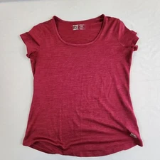 RBX Active X-Dri Red Polyester Performance T-Shirt Women's S