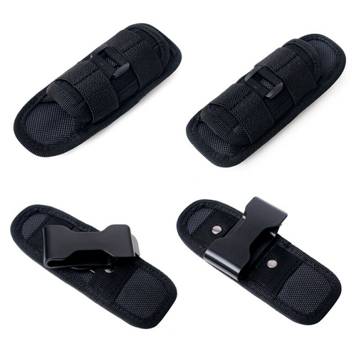 Portable Flashlight Pouch Holster Belt Carry Case Holder with 360 DegreesRotat - Picture 10 of 12