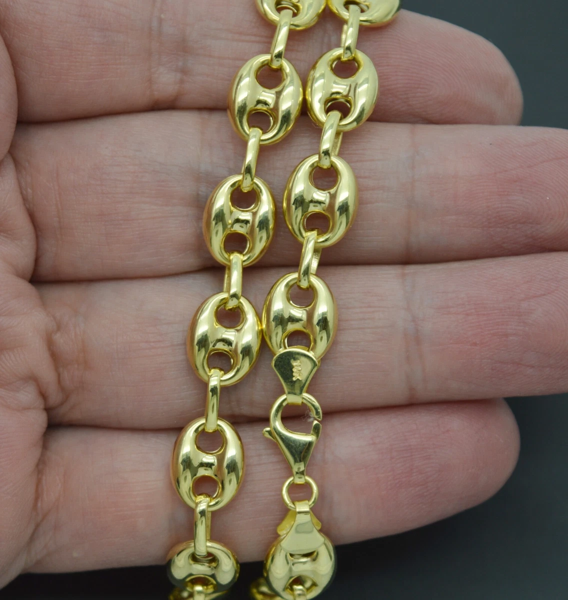 Mariner Link Chain Necklace in 14K Yellow Gold