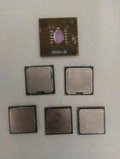 LOTTO STOCK 6 CPU PROCESSORI INTEL AMD NON FUNZIONANTI