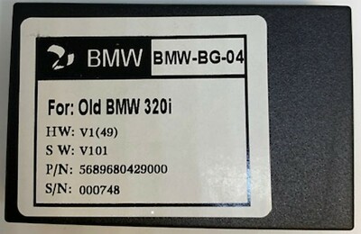 WINCA S100 / S160 S200 HEAD UNIT CANBUS BMW OLD BMW 320I BMW-BG-04 5689680429000