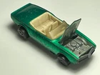 1968 Hot Wheels Redline Custom Firebird Green Diecast Car Vintage Mattel USA