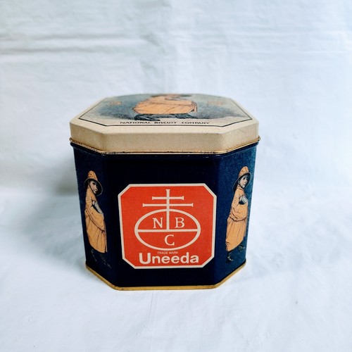 Nabisco Uneeda Biscuit National Biscuit Company Decorative Tin - Picture 2 of 6