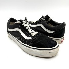Vans Old Skool Black White 721356 Shoes Mens 7 Womens 8.5