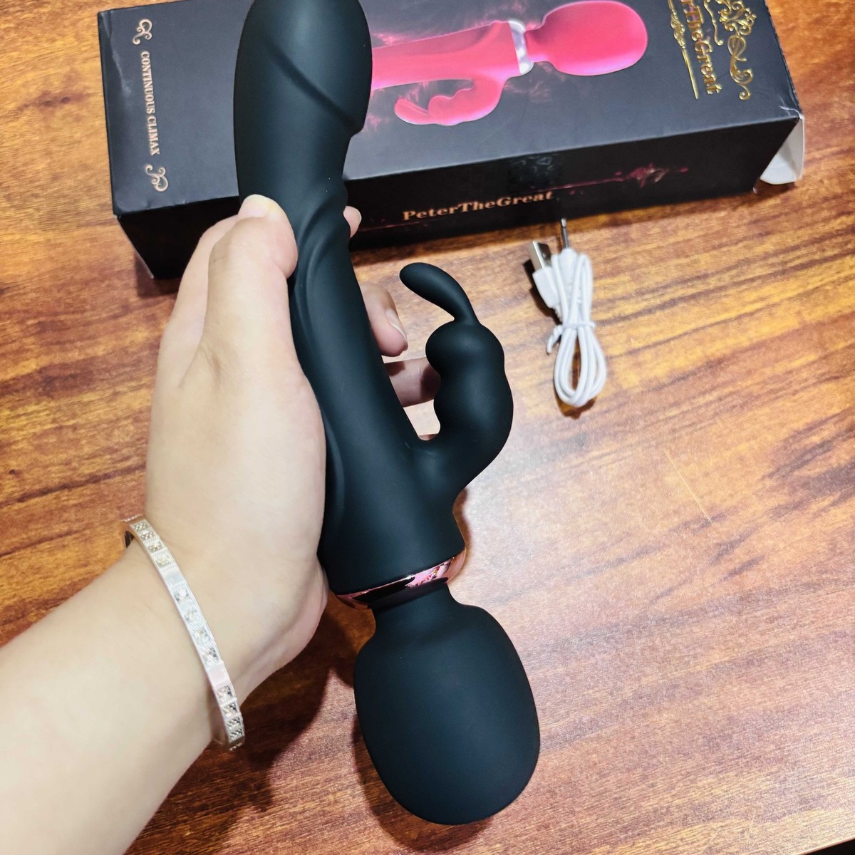 G-Spot Dildo Rabbit Vibrator Clit Massager Adult with 10 Vibration Sex Toy  Women | eBay