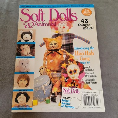 Soft Dolls & Animals 43 things to make Feb/Mar 2000 K47474