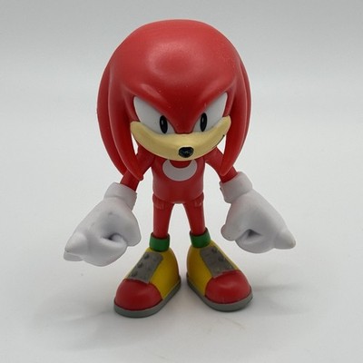 Jakks Knuckles Action Figure - Sonic The Hedgehog 3'' Sega Toy Movable Hands Feet
