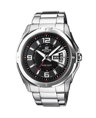 CASIO Men Analog Quartz Casual Watch Classic Dress Black Dial Waterproof Round S