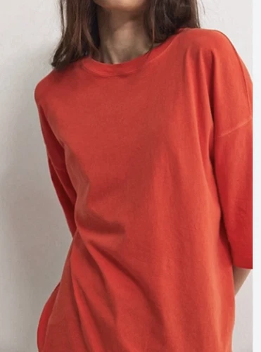 VALENTINO FP Beach Free People Maglione Donna Medium (M) Salmone Grosso Costiera Boho Coverup