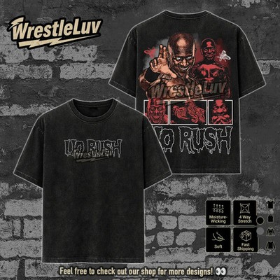 AEW Lio Rush T-Shirt, Man of the Hour Graphic Tee, Wrestling Fan Shirt
