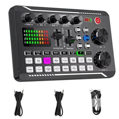 F998 Sound Card Integrates Multiple Digital Audio Multi-function Audio Equipment
