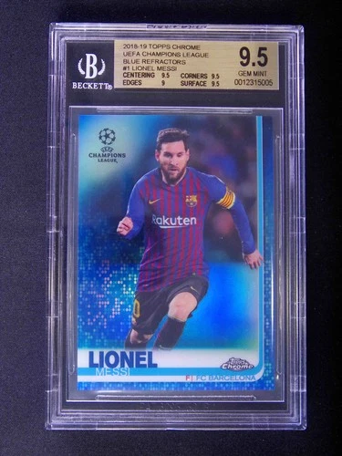 2018 Topps Chrome Lionel Messi Refractor /250