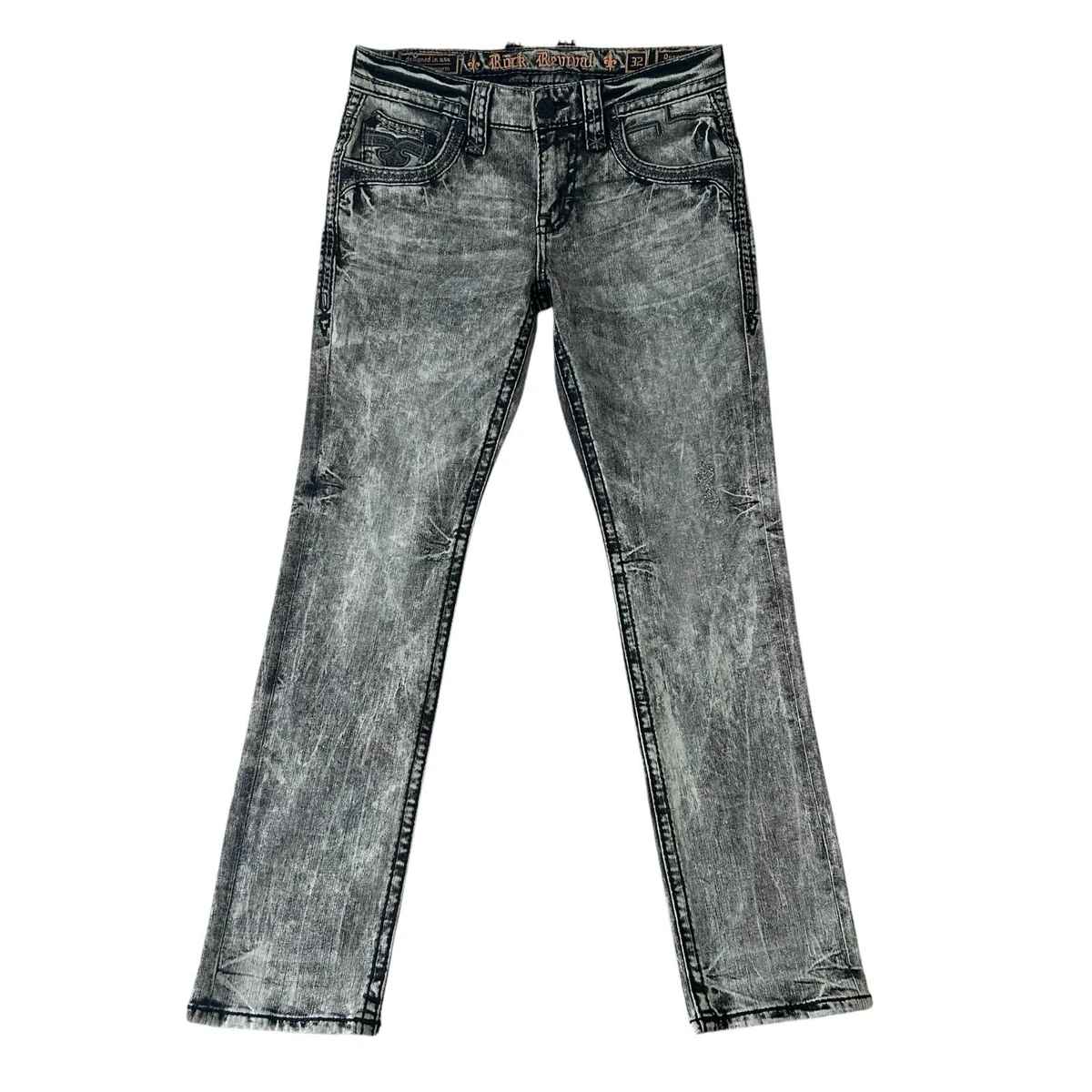 Rock Revival Jeans Size 32 for Men for sale - eBay