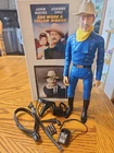 "JOHN  WAYNE" Custom Marx BOTW Action Figure + Accessories Johnny West 1968 Box
