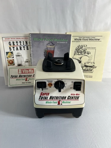 Vita-Mix Motor Base Only Model VMO103 Strong Operating Motor* And Cook Books