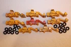 8 Vintage 1965 Matchbox Lesney B Hatra Tractor Shovel Construction Trucks #69