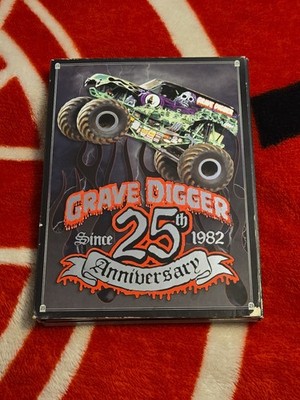 Grave Digger 25th Anniversary (DVD, 2007) Monster Truck Since 1982 RARE OOP 