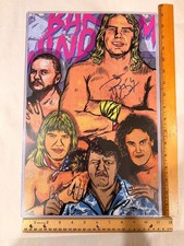 Barry Windham Signed 11 x 17 Photo HighSpots COA