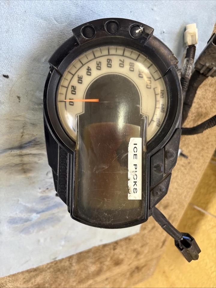 2012 arctic cat M 1100 speedometer gauge Dash Panel 370 - Image 3 of 4