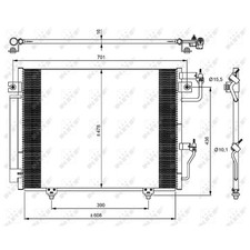 Condensateur Mitsubishi PAJERO