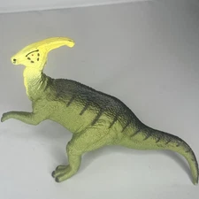 The Carnegie Collection Safari Ltd. Parasaurolophus Dinosaur Figure 1988 Vintage