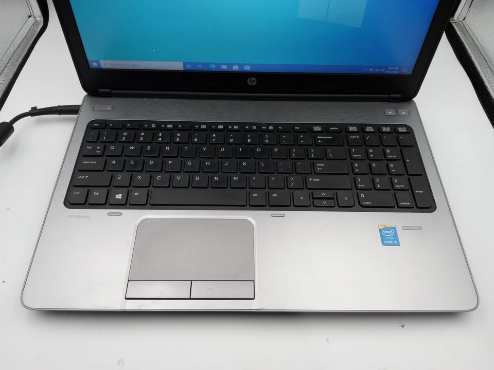 HP ProBook 650 15" Laptop Intel i5-4210M 8GB RAM 128GB SSD Windows 10 -RR - Image 2 of 4