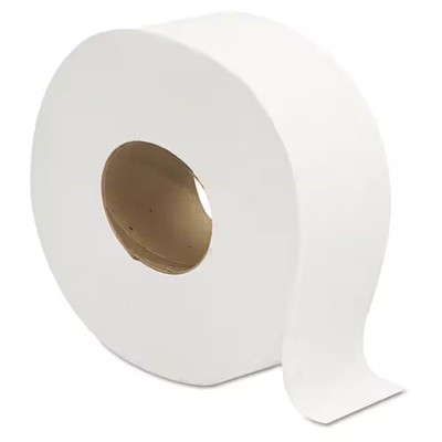 3.25 in. W x 720 ft. L 2-Ply White Septic Safe Jumbo JRT Toilet Paper (12-Rolls/