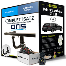 F&uuml;r MERCEDES GLB Typ X247 Anh&auml;ngerkupplung abnehmbar +eSatz 7pol 19- NEU