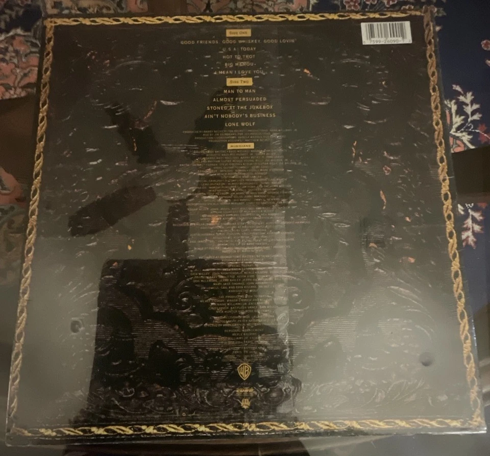 HANK WILLIAMS Jr., Lone Wolf USA New Old Stock Sealed LP-Out Of Print- “Rare” - Image 3 of 3